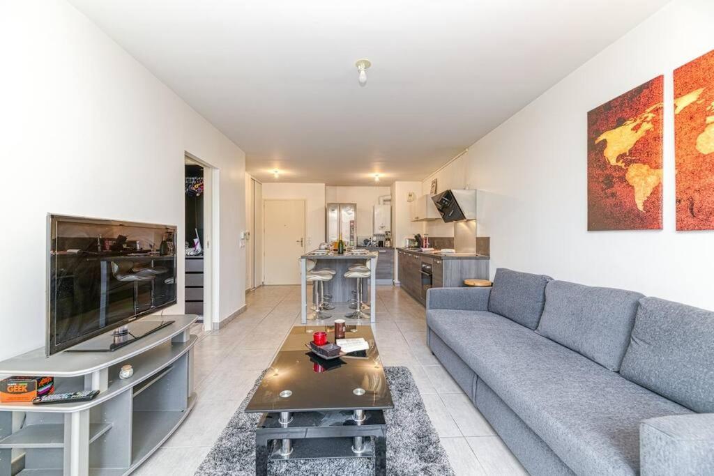 Rhut Bel Appartement-Garage Prive-Balcon-Wifi Fibre מראה חיצוני תמונה